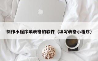 云梦制作小程序填表格的软件（填写表格小程序）